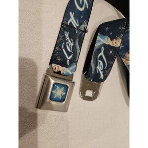 Disney Frozen Elsa Let it go Seatbelt Belt Buckle Down